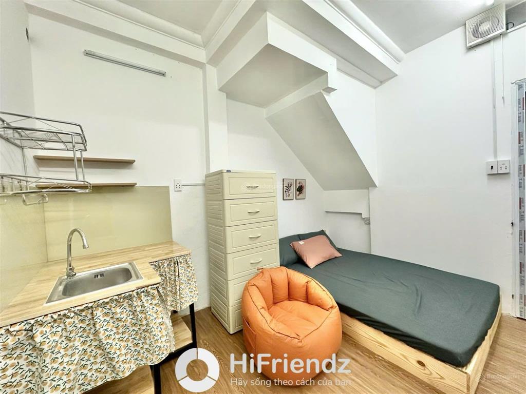Cho thuê phòng studio full nội thất, đường lê văn sỹ  cạnh đại học sư phạm, hoàng sa quận 3