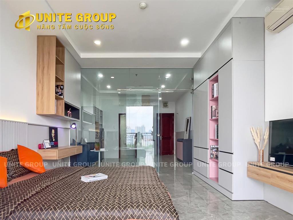Cho thuê căn hộ 1pn ban công, 40m2, ngay quận 1  ngay công viên lê văn tám, dinh độc lập quận 1