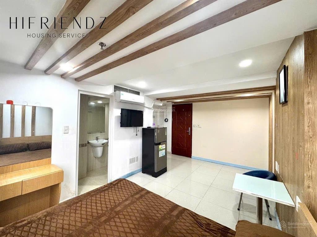Cho thuê phòng studio cửa sổ thoáng  đường trần hưng đạo, ngay cầu nguyễn văn cừ quận 1