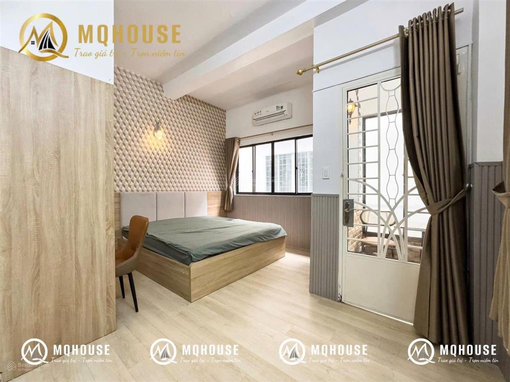 Cho thuê căn hộ 1pn ban công thoáng full nội thất  ngay cầu ba son, thảo cầm viên quận 1