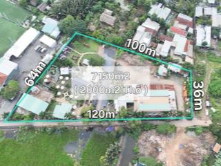 Gấp bán lô đất siêu to 7150m2 mt bình quới, bình thạnh, dt 120x64m, hđt 200tr/tháng, giá 171 tỷ
