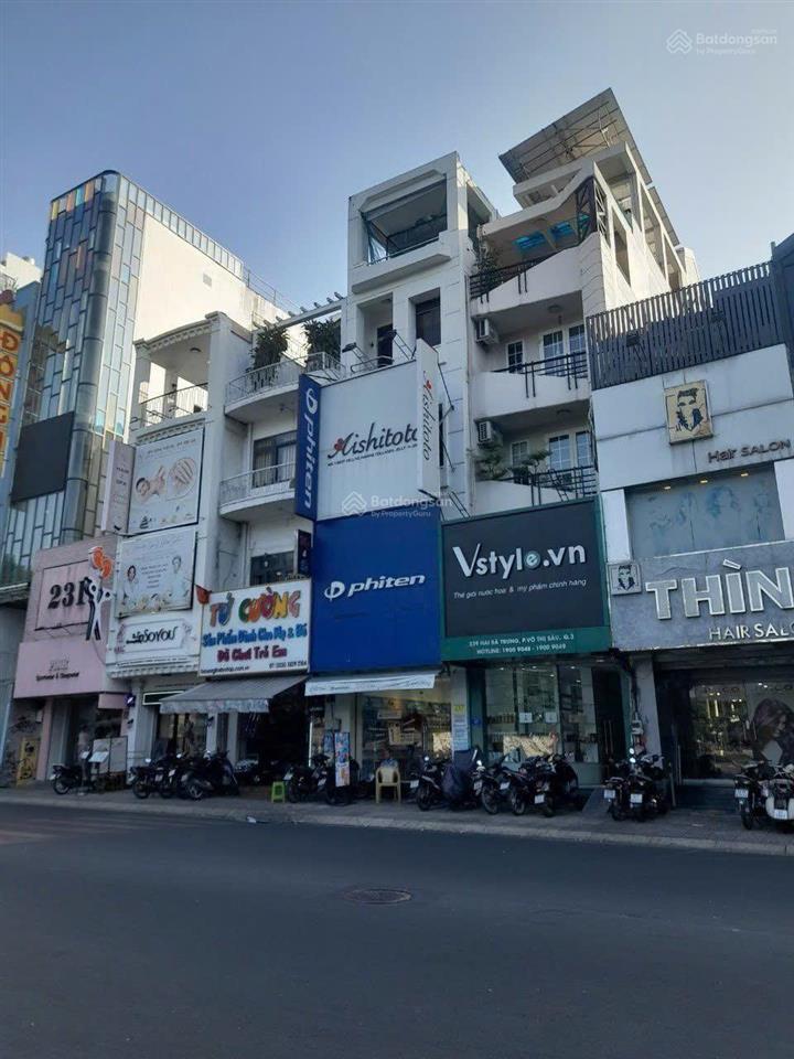 Bán nhà siêu vị trí mt hai bà trưng, quận 3, dt 5.1x22m 4 tầng, hđt 120tr/ tháng giá 31 tỷ