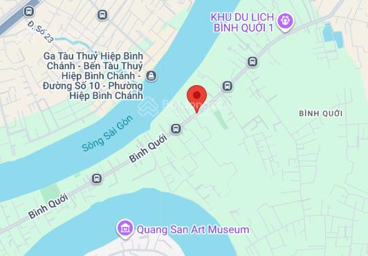 Siêu phẩm  vị trí đắc địa mt bình quới, ngay masteri thanh đa, bình thạnh, dt 17x33.5m, giá 95 tỷ