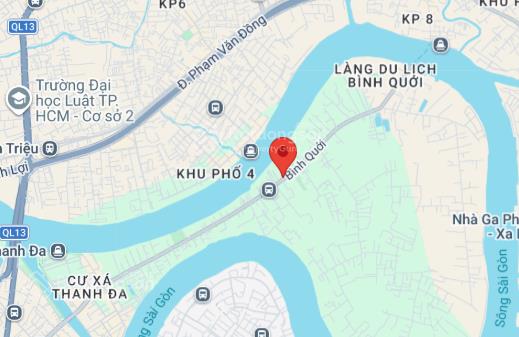 Siêu phẩm  vị trí đắc địa mt bình quới, ngay masteri thanh đa, bình thạnh, dt 17x33.5m, giá 95 tỷ
