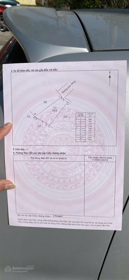 Bán đất rộng, giá rẻ gần khu công nghiệp điềm thụy  phổ yên  thái nguyên