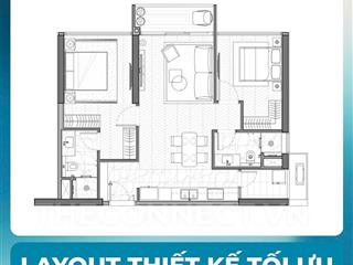 Bán gấp căn hộ 2pn tại empire city  tháp narra residences tầng siêu cao giá tốt