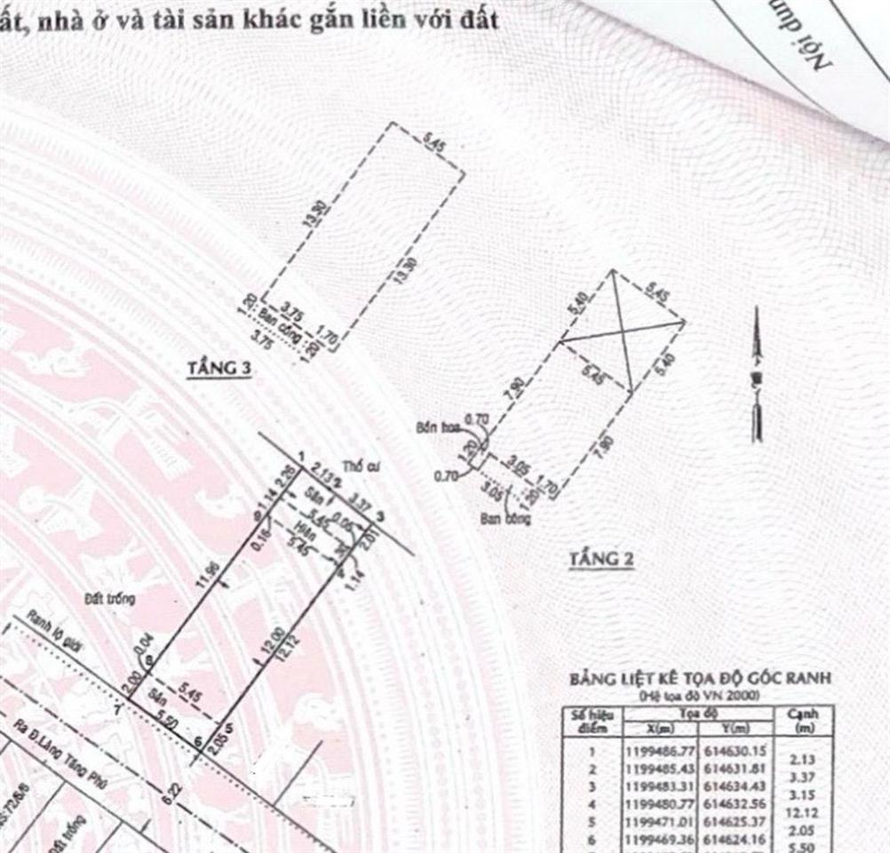 Chdv 3 tầng dòng tiền gần 25tr/tháng. 96m (5.5x17.5), làng tăng phú, thủ đức (q9 cũ),