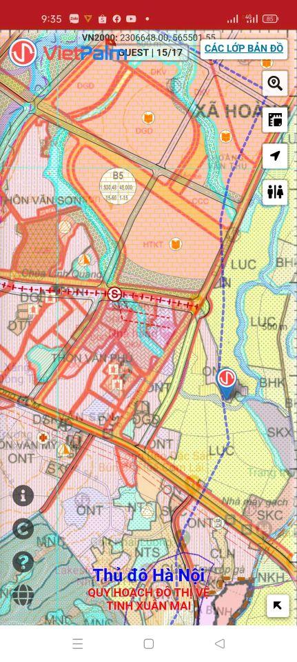 Chỉ hơn 5 triệu/m² – 502m² (170m² thổ cư) – Hoàng Văn Thụ, Chương Mỹ | View cánh đồng, có sẵn 2 nhà ở ngay