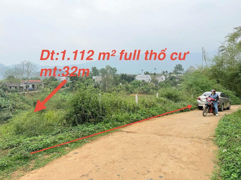 1,68 tỷ sở hữu ngay 1.112m² đất full thổ cư, bám suối tuyệt đẹp tại Cao Phong, Hòa Bình 