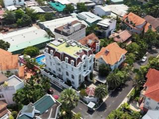 Hình khối quyền lực  biệt thự đẹp nguyễn văn hưởng 540m2 góc 2 mặt tiền thảo điền khối 15mx29m