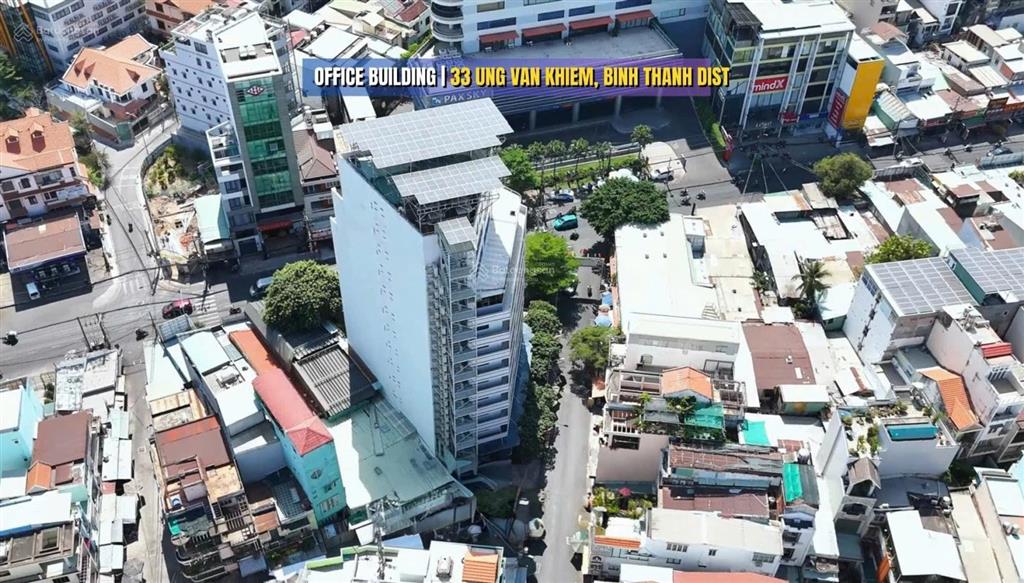 Quy mô khủng 2 hầm 12 tầng mặt tiền ung văn khiêm  tài sản tmdv chuẩn mực doanh thu 16 tỷ/năm