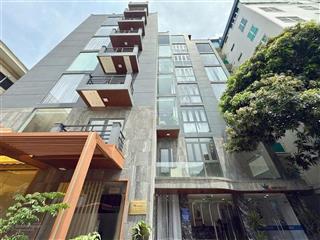 Building 8 tầng  820m2 đất  3.500m2 sàn mặt tiền nguyễn văn thủ  hợp đồng thuê dài hạn tới 2032
