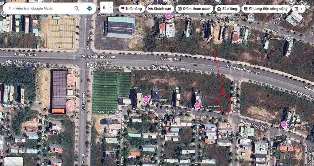 Siêu phẩm 2 mặt tiền nam hòa xuân  328 m2  vị trí kim cương kinh doanh ngay