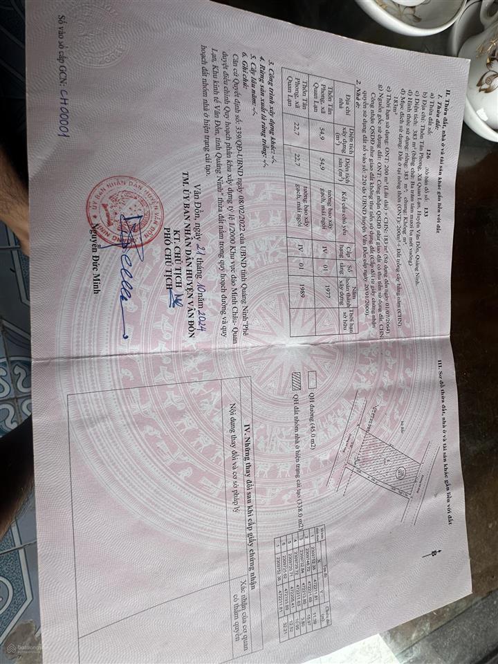 Bán mảnh đất vàng trục phố đi bộ trục chính quan lạn kinh doanh homsay khách sạn có dòng tiền