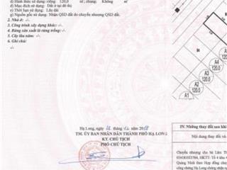 Cần bán mảnh đất trung tâm thành phố hạ long, vị trí kim cương có nhà 5 tầng cho thuê có dòng tiền