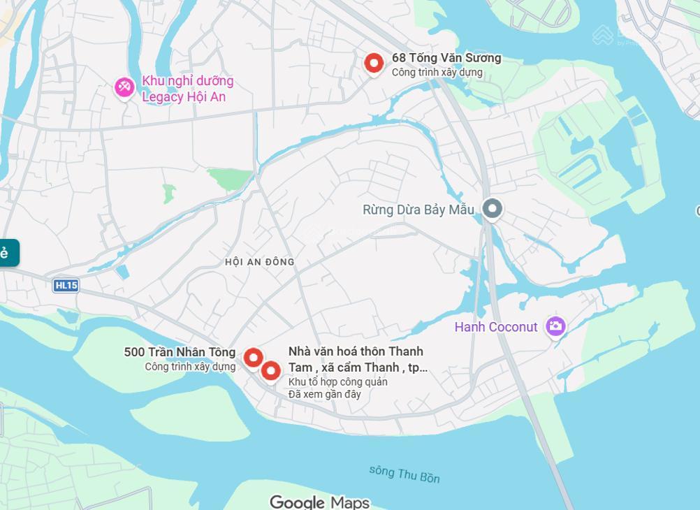 View lúa hội an | 847,9m2 đất ở 100%  ngang 22,65m, giá chào 51 tỷ