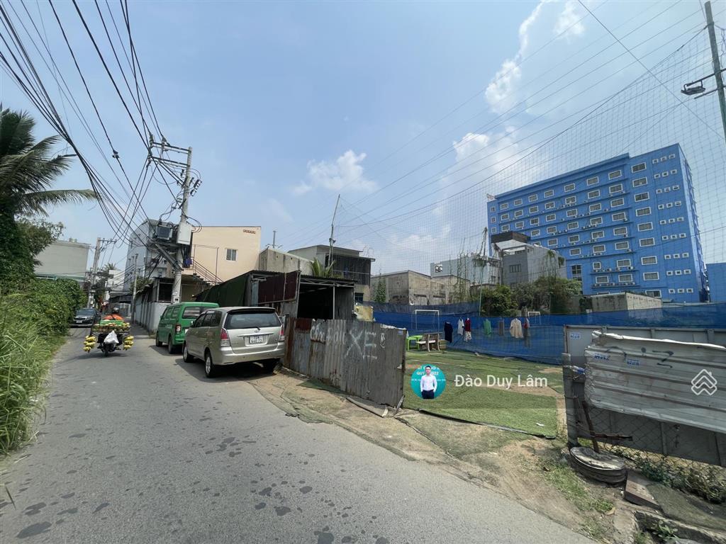 Đất thổ cư hẻm ô tô ngay trường cđ công nghệ  300m ra phạm văn đồng, cách bờ sông 400m. giá f0