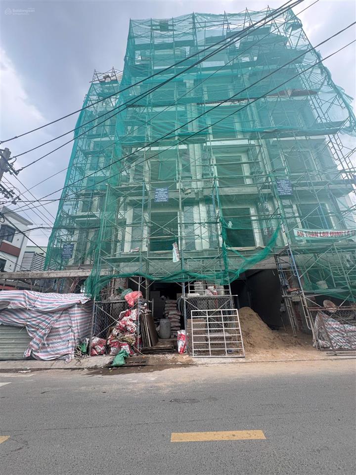 Siêu phẩm nhà 5 tầng góc 2 mặt tiền kinh doanh sầm uất đối diện vạn phúc city  ngang rộng 7m
