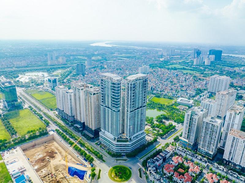 Bán penthouse 385m2 chung cư n01t6 tầng 45 kđt ngoại giao đoàn, view trực tiếp hồ tây