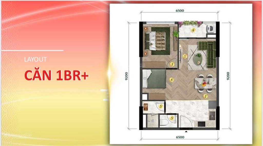 Căn hộ 1 phòng ngủ + toà onsen 3 dự án charmora city nha trang giá cực tốt 2,5 tỷ cho phương án tts