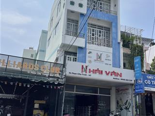 Cho thuê nhà 4 tầng mặt tiền phan chu trinh, gần chợ đầm. giá thuê 65tr/tháng