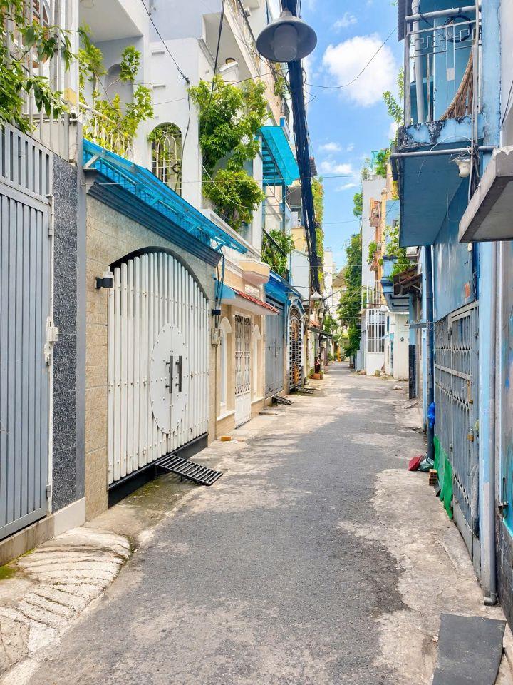 NHÀ MỚI HXH Ô TÔ THÔNG: 62m2- 9 TỶ – CẠNH SÂN BAY & CV GIA ĐỊNH