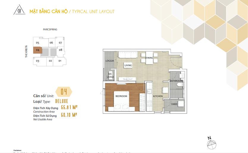 Chỉ từ 4 tỷ sở hữu căn hộ kris vue 1pn full nội thất đã có sổ hồng.  0902 306 ***