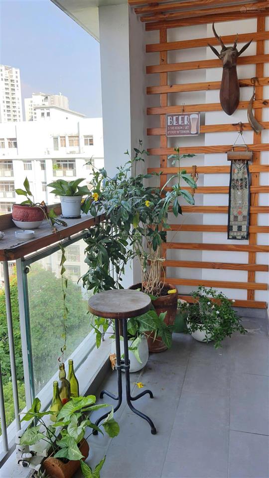 Bán căn hộ nam khang đường nguyễn lương bằng q7, nhà có 2 ban công trước sau