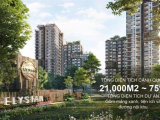 Bán căn 1pn. 1wc 43,61m2, nội thất cao cấp, view công viên nội khu, giá 3,15 tỷ có thương lượng