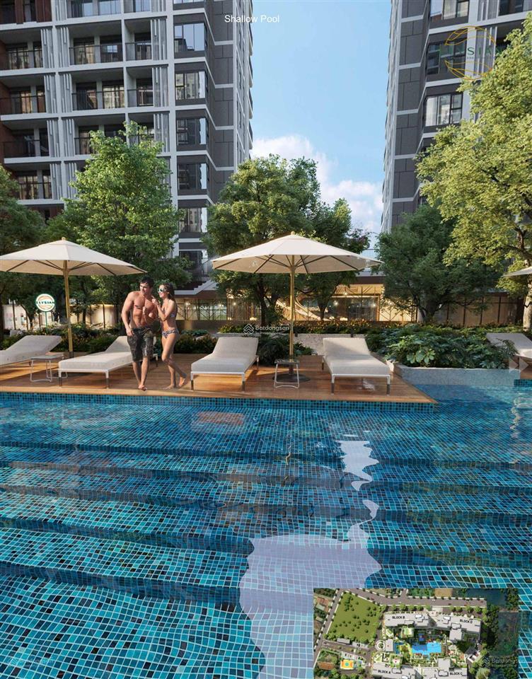 Bán căn 1pn. 1wc 43,61m2, nội thất cao cấp, view công viên nội khu, giá 3,15 tỷ có thương lượng
