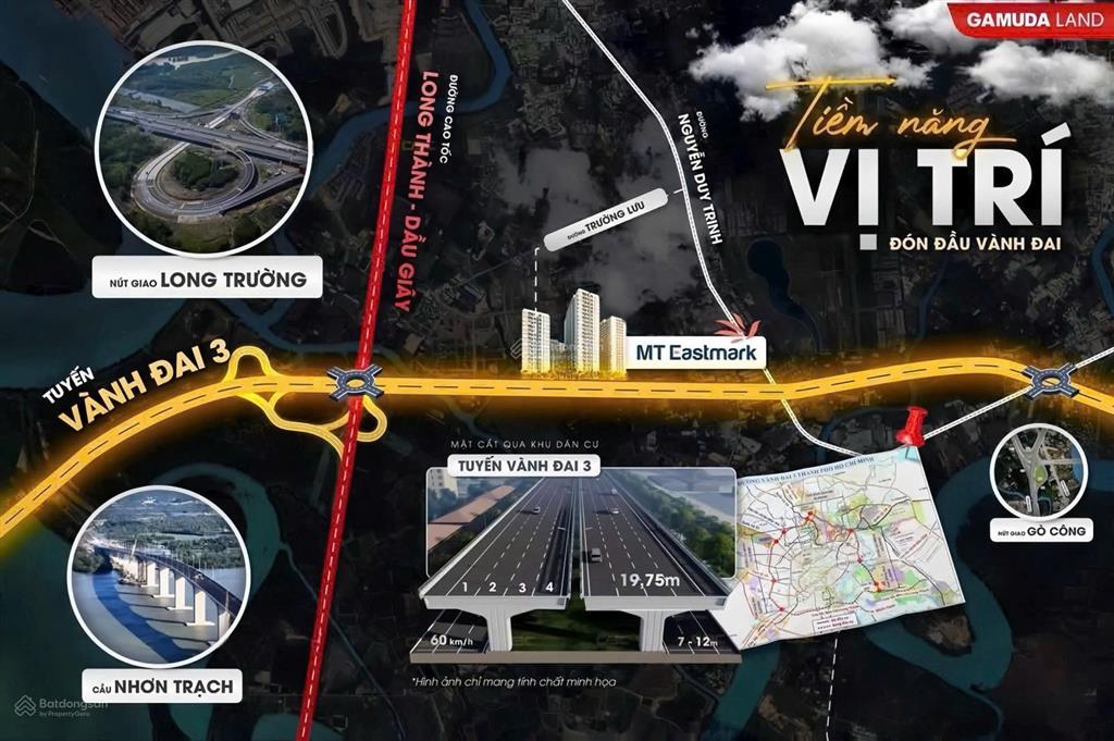 Bán gấp căn hộ 1pn, 1wc tại mt eastmark city, 3,15 tỷ, 44m2, long trường, tp. hcm
