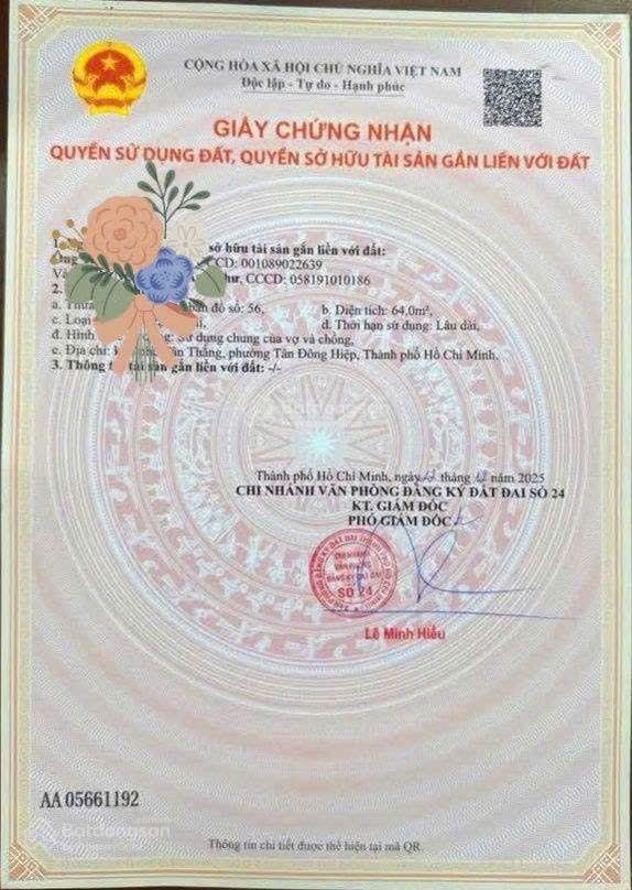 Chỉ 3 tỷ 450tr, còn bớt
bán đất đường n3  biconsi  tân đông hiệp  tphcm