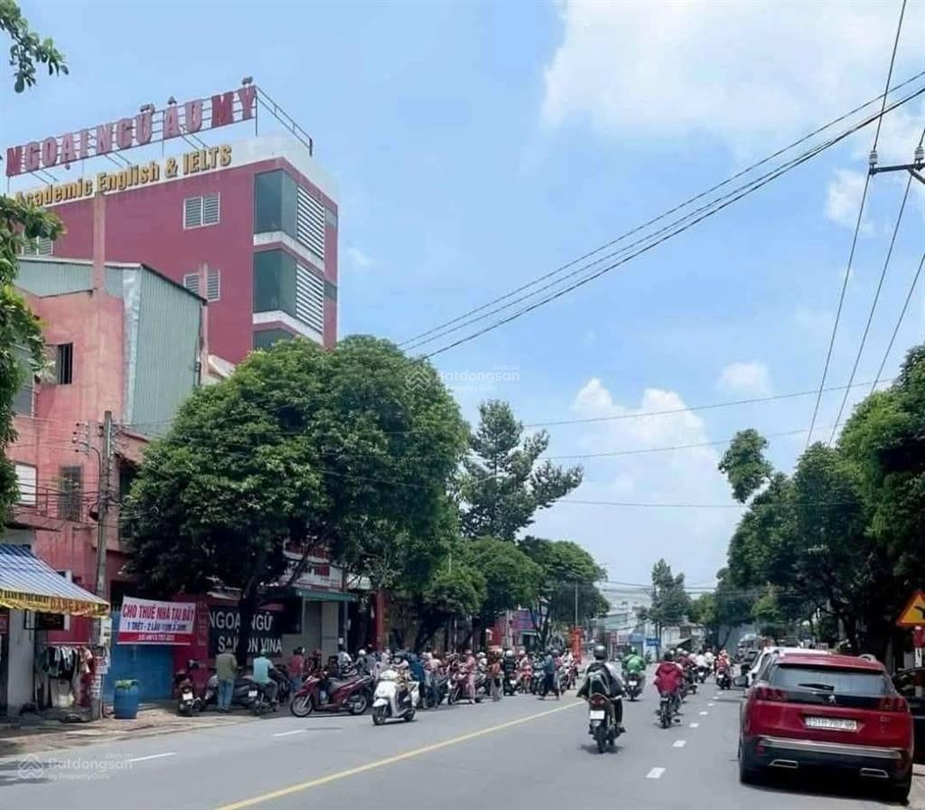 Bán đất mặt tiền đường nguyễn an ninh, dĩ an, 15,3 tỷ, 251m2 hàng hot, kinh doanh buôn bán vip