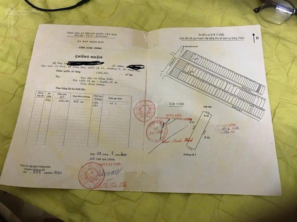 Cực thơm, rẻ hơn hàng xóm 1,5 tỷ lô đất mặt tiền đường số kế bên chợ xóm vắng, dĩ an