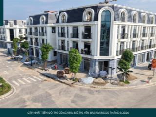 Bán căn shophouse góc đẹp nhất dự án yên bái riverside