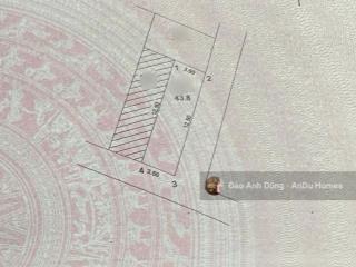 Giảm sốc 500tr! lô góc 44m² ngô xuân quảng, trâu quỳ  ô tô thông, chỉ 7.8  tỷ