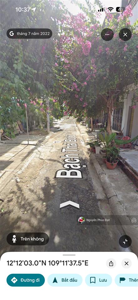 Cần bán lô đất tđc hòn rớ 1 đường bạch thái bưởi phường nam nha trang gần chợ và bờ kè biển