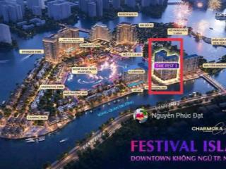 Căn hộ the fest 2  sở hữu 50 năm  tọa lạc festival island dự án charmoracity, chỉ 2,4 tỷ