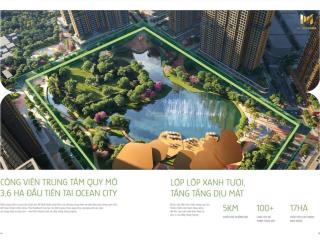 Trở thành cư dân của mik imperia ocean city với 3,5tỷ căn 2pn hướng đn.vốn 30%.miễn lãi 0% q1/2029
