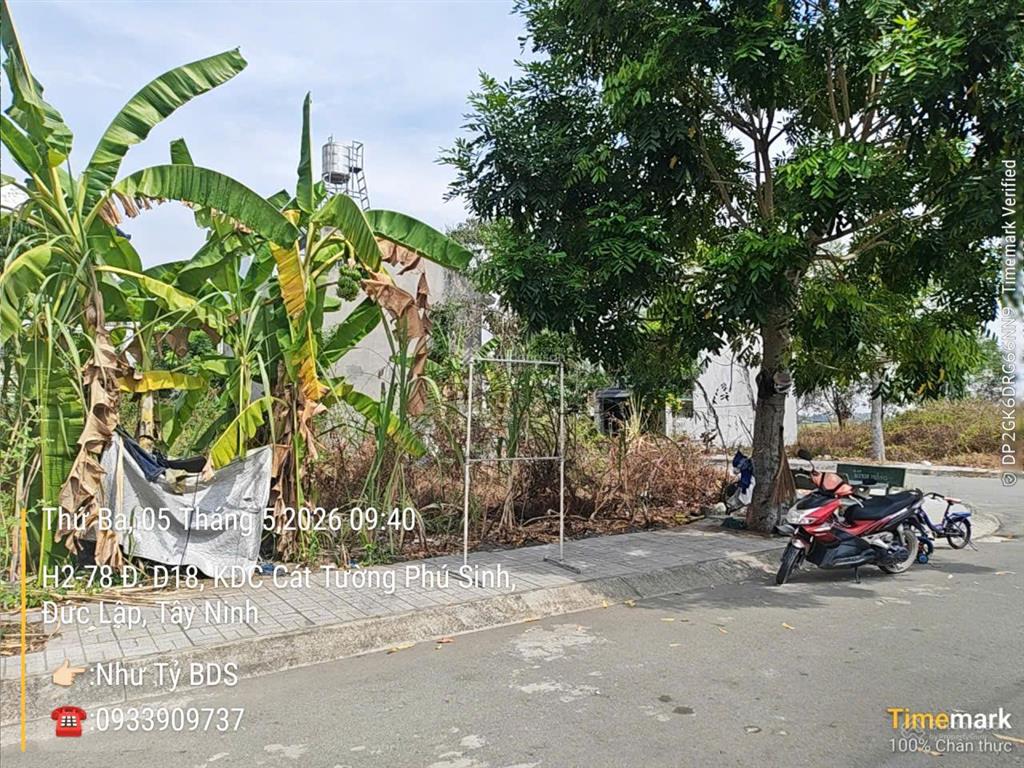 Chỉ 1 tỷ sở hữu ngay nền đất shr  xây dựng tự do! kdc hiện hữu. đường nhựa lớn!