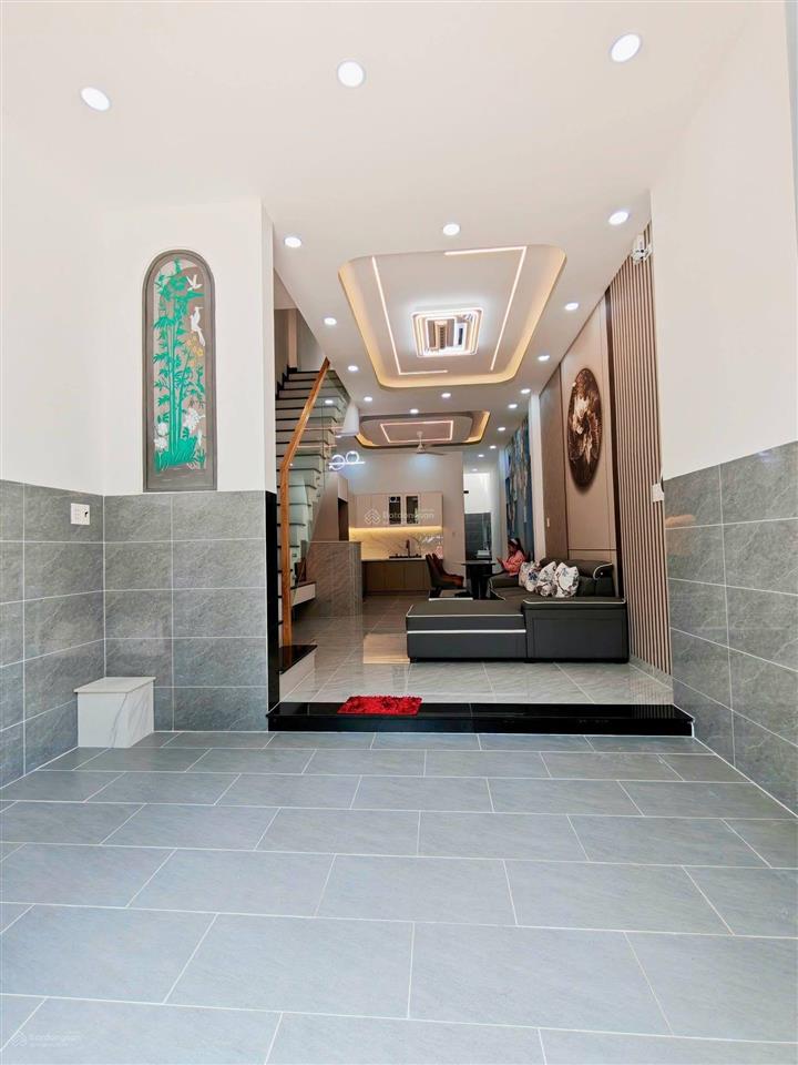 Nhà mới xây full nội thất 3pn có phòng ngủ trệt gần cv 7 kỳ quan chỉ 2,15 tỷ! shr! có nội thất!