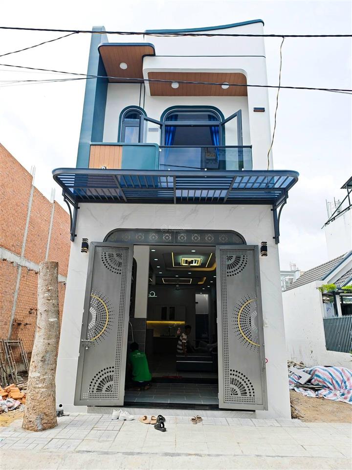 Nhà mới xây full nội thất 3pn có phòng ngủ trệt gần cv 7 kỳ quan chỉ 2,15 tỷ! shr! có nội thất!