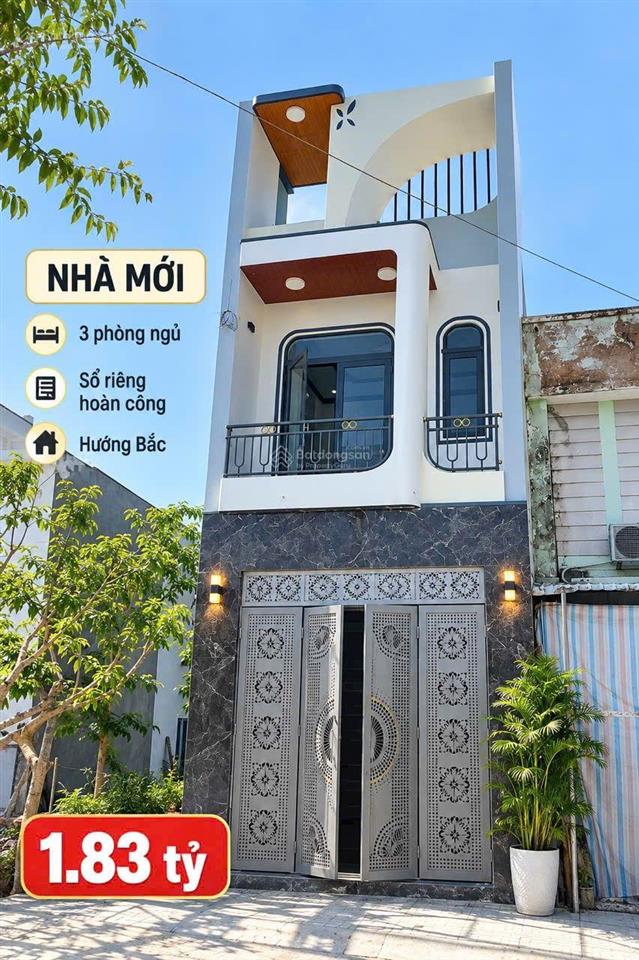 Nhà 1 trệt 1 lầu sát công viên 7 kỳ quan 3pn sổ hồng hoàn công 1 tỷ 830