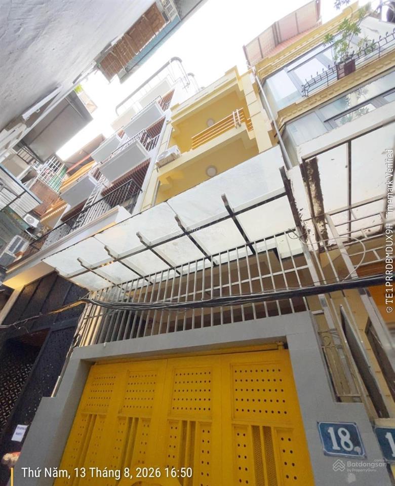 Bán nhà thái hà  56m2*4tầng  không gian rộng rãi, ngõ ba gác 50m ra ô tô  giá cực mềm