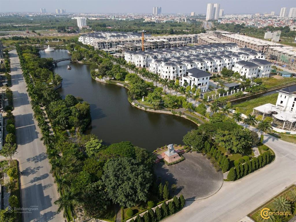 Bán biệt thự song lập góc 290m view công viên | vườn cam