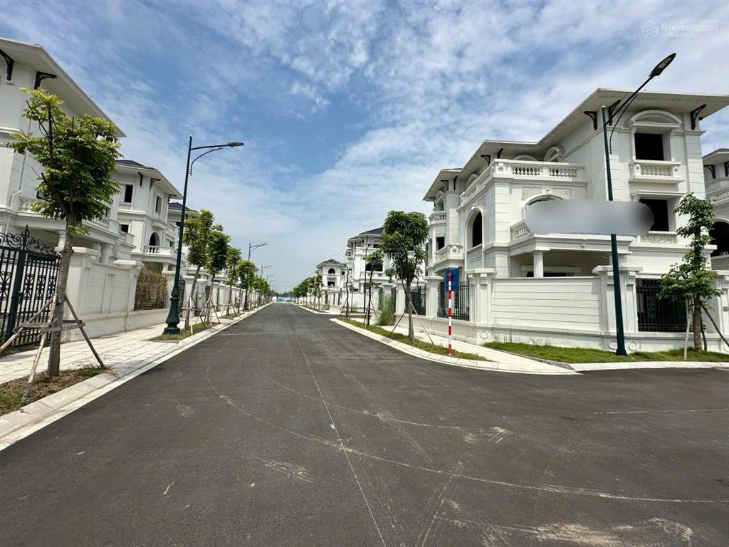 Bán biệt thự song lập góc 290m view công viên | vườn cam