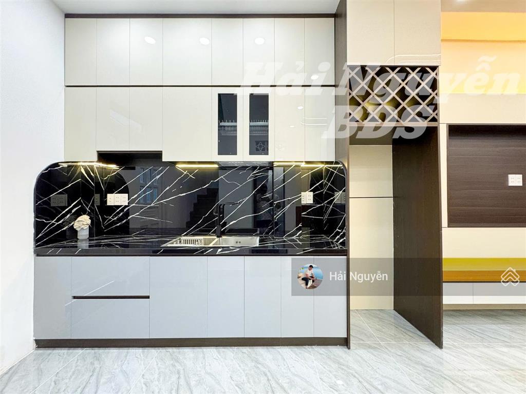 Nhà 3 lầu hẻm thẳng 1 sẹc đường trần xuân soạn, p. tân hưng  q7