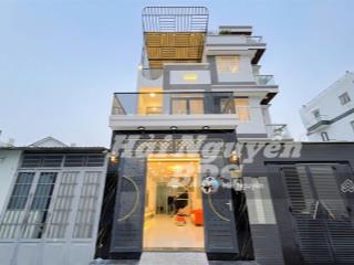 Nhà phố hiện đại 2 lầu full nội thất hẻm xe hơi 6m  2295 huỳnh tấn phát  xã nhà bè