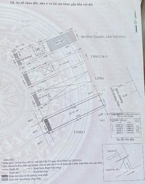 Nhà bán hoàng diệu, phường 13, quận 4