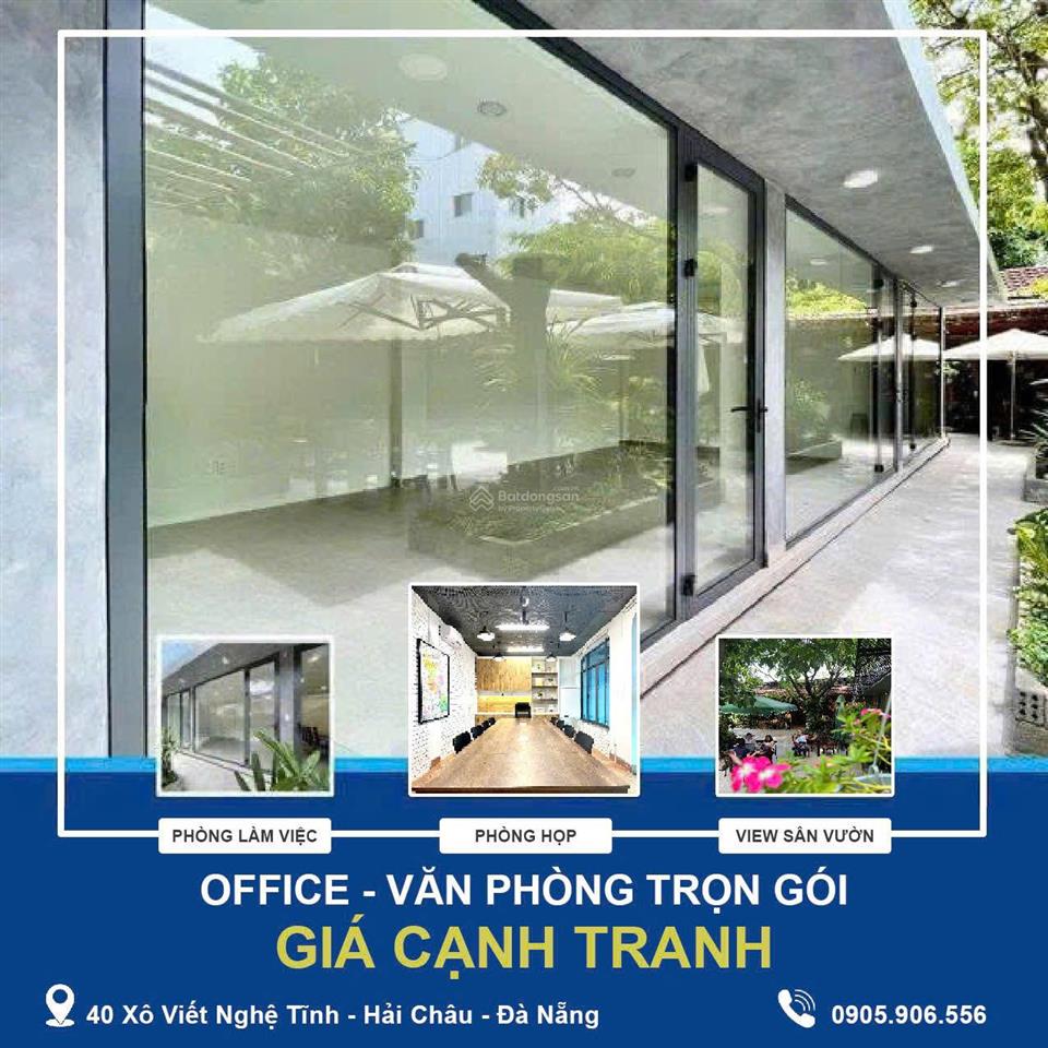 Cho thuê văn phòng  phòng họp tại 40 xô viết nghệ tĩnh, hải châu, đà nẵng